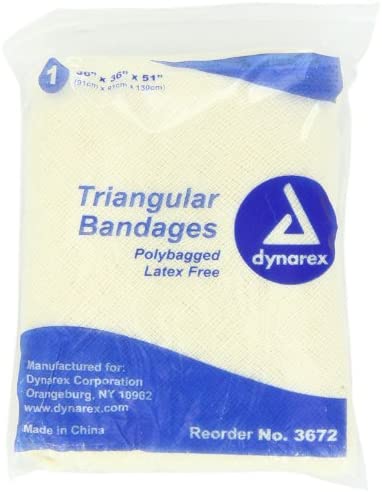 Aluminum Splint with Triangle Bandages